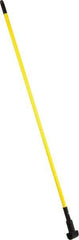 PRO-SOURCE - 60" Fiberglass Clamp Jaw Mop Handle - Polypropylene Connector, Use with Wet Mops - Top Tool & Supply