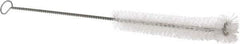 PRO-SOURCE - 1/2" Diam Nylon Tube Brush - 8" OAL, 3" Head Length, Wire Handle - Top Tool & Supply