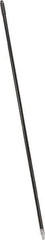 PRO-SOURCE - 60 x 15/16" Metal Handle for Push Brooms - Threaded Connection, Silver - Top Tool & Supply