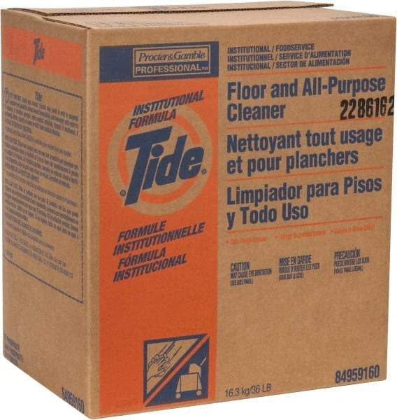 Tide - 36 Lb All-Purpose Cleaner - Powder, Detergent - Top Tool & Supply