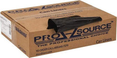 PRO-SOURCE - 0.6 mil Thick, Household/Office Trash Bags - 30" Wide x 36" High, Black - Top Tool & Supply