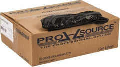 PRO-SOURCE - 0.6 mil Thick, Household/Office Trash Bags - 40" Wide x 46" High, Black - Top Tool & Supply