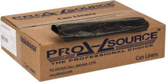 PRO-SOURCE - 0.8 mil Thick, Household/Office Trash Bags - 40" Wide x 46" High, Black - Top Tool & Supply