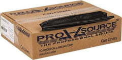 PRO-SOURCE - 0.8 mil Thick, Household/Office Trash Bags - 43" Wide x 48" High, Black - Top Tool & Supply