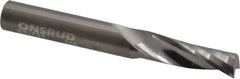 Onsrud - 3/8" Cutting Diam x 1-1/8" Length of Cut, 1 Flute, Upcut Spiral Router Bit - Uncoated, Right Hand Cut, Solid Carbide, 3" OAL x 3/8" Shank Diam, Single Edge, 21° Helix Angle - Top Tool & Supply