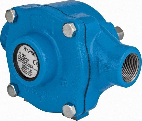 Pentair - 6-Roller Pump, Cast Iron Housing Material, Roller Spray Pump Only - 3/4 Inch Inlet Size, 3/4 Inch Outlet Size, 300 psi Max Working Pressure, 1200 Max RPM, Viton, Lip, 416 Stainless Steel, NPT - Top Tool & Supply