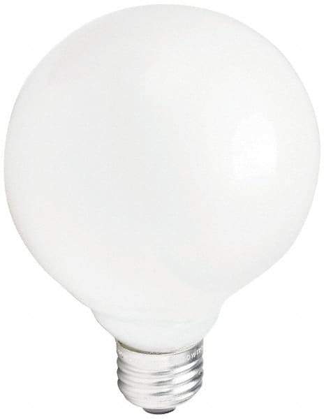 Philips - 400 Watt Incandescent Decorative Medium Screw Lamp - 2,700°K Color Temp, 6,645 Lumens, 120, 130 Volts, Dimmable, G30, 800 hr Avg Life - Top Tool & Supply