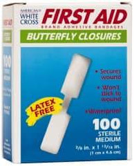 Medique - Butterfly Self-Adhesive Bandage - Plastic Bandage - Top Tool & Supply