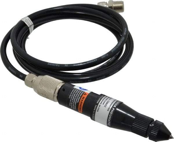 Florida Pneumatic - 9,000 BPM, 90 psi, 1/4 NPT Inlet, Air Engraving Pen - 48" Long Hose - Top Tool & Supply