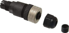 Brad Harrison - 4 Amp, Female Straight Field Attachable Connector Sensor and Receptacle - 30 VAC, 36 VDC, IP67 Ingress Rating - Top Tool & Supply