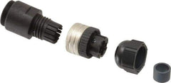 Brad Harrison - 4 Amp, Female Straight Field Attachable Connector Sensor and Receptacle - 250 VAC, 300 VDC, IP67 Ingress Rating - Top Tool & Supply