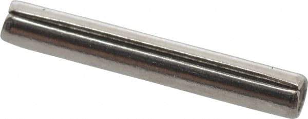 Value Collection - 1/16" Diam x 7/16" Long Slotted Spring Pin - Grade 18-8 Stainless Steel - Top Tool & Supply