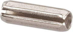 Value Collection - 5/64" Diam x 1/4" Long Slotted Spring Pin - Grade 18-8 Stainless Steel - Top Tool & Supply