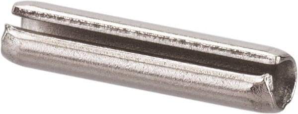 Value Collection - 5/64" Diam x 3/8" Long Slotted Spring Pin - Grade 18-8 Stainless Steel - Top Tool & Supply