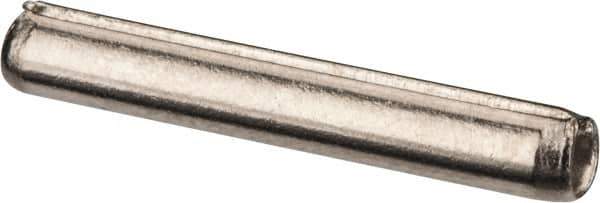 Value Collection - 5/64" Diam x 1/2" Long Slotted Spring Pin - Grade 18-8 Stainless Steel - Top Tool & Supply