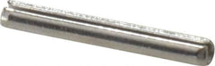 Value Collection - 5/64" Diam x 5/8" Long Slotted Spring Pin - Grade 18-8 Stainless Steel - Top Tool & Supply