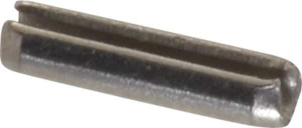 Value Collection - 3/32" Diam x 3/8" Long Slotted Spring Pin - Grade 18-8 Stainless Steel - Top Tool & Supply