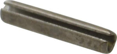 Value Collection - 3/32" Diam x 1/2" Long Slotted Spring Pin - Grade 18-8 Stainless Steel - Top Tool & Supply