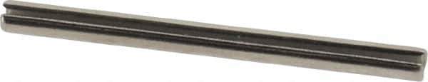 Value Collection - 3/32" Diam x 1-1/4" Long Slotted Spring Pin - Grade 18-8 Stainless Steel - Top Tool & Supply