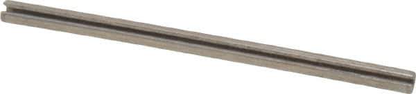 Value Collection - 3/32" Diam x 1-3/4" Long Slotted Spring Pin - Grade 18-8 Stainless Steel - Top Tool & Supply