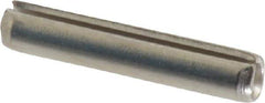 Value Collection - 1/8" Diam x 11/16" Long Slotted Spring Pin - Grade 18-8 Stainless Steel - Top Tool & Supply