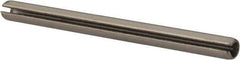 Value Collection - 1/8" Diam x 1-5/8" Long Slotted Spring Pin - Grade 18-8 Stainless Steel - Top Tool & Supply