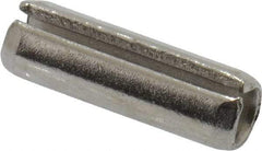 Value Collection - 5/32" Diam x 1/2" Long Slotted Spring Pin - Grade 18-8 Stainless Steel - Top Tool & Supply