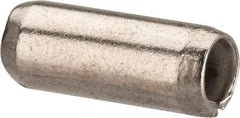 Value Collection - 3/16" Diam x 1/2" Long Slotted Spring Pin - Grade 18-8 Stainless Steel - Top Tool & Supply