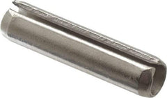 Value Collection - 3/16" Diam x 13/16" Long Slotted Spring Pin - Grade 18-8 Stainless Steel - Top Tool & Supply