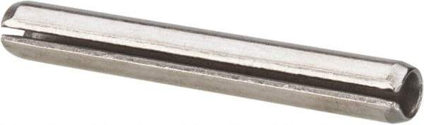 Value Collection - 3/16" Diam x 1-1/2" Long Slotted Spring Pin - Grade 18-8 Stainless Steel - Top Tool & Supply