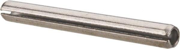 Value Collection - 3/16" Diam x 1-3/4" Long Slotted Spring Pin - Grade 18-8 Stainless Steel - Top Tool & Supply