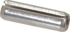 Value Collection - 7/32" Diam x 3/4" Long Slotted Spring Pin - Grade 18-8 Stainless Steel - Top Tool & Supply