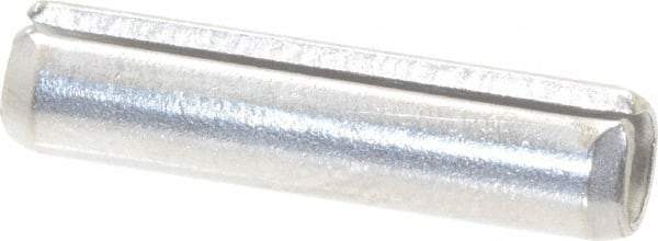 Value Collection - 7/32" Diam x 7/8" Long Slotted Spring Pin - Grade 18-8 Stainless Steel - Top Tool & Supply