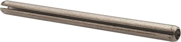 Value Collection - 7/32" Diam x 3" Long Slotted Spring Pin - Grade 18-8 Stainless Steel - Top Tool & Supply