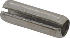 Value Collection - 1/4" Diam x 3/4" Long Slotted Spring Pin - Grade 18-8 Stainless Steel - Top Tool & Supply