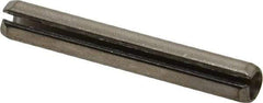 Value Collection - 1/4" Diam x 1-3/4" Long Slotted Spring Pin - Grade 18-8 Stainless Steel - Top Tool & Supply