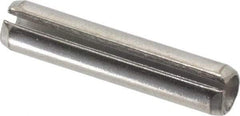 Value Collection - 5/16" Diam x 1-1/2" Long Slotted Spring Pin - Grade 18-8 Stainless Steel - Top Tool & Supply