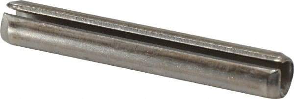 Value Collection - 3/8" Diam x 2-1/2" Long Slotted Spring Pin - Grade 18-8 Stainless Steel - Top Tool & Supply