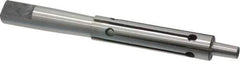 Interstate - 1/2 to 9/16" Grip, Expanding Lathe Mandrel - 1/2" Shank Diam, 2-1/2" Sleeve Length, 5" Arbor Length - Top Tool & Supply