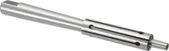 Interstate - 21/32 to 3/4" Grip, Expanding Lathe Mandrel - 21/32" Shank Diam, 2-3/4" Sleeve Length, 6" Arbor Length - Top Tool & Supply