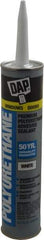 DAP - 10.1 oz Cartridge White Polyurethane Joint Sealant - -40 to 185°F Operating Temp, 10 min Tack Free Dry Time - Top Tool & Supply