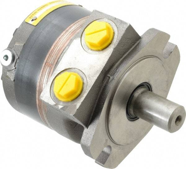 Parker - SAE Thread, 7/8-14" Port Size, 684 Max RPM, Bi Rotational, SAE A Mount Hydraulic Motor - 2,500 Max psi, 7.1 Cu In Displacement, 180°F Max - Top Tool & Supply