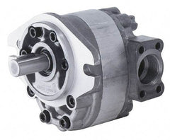 Parker - 2 GPM, 7/8-14 UNF-2B SAE Inlet Size, 2,500 RPM, 1/2" Shaft Diam, SAE AA Mount, Hydraulic Gear Pump - 2.04 GPM at 1,800 RPM, 4.08 GPM at 3,600 RPM, 2,500 psi Max Working Pressure, 7/8-14 SAE Port Size - Top Tool & Supply