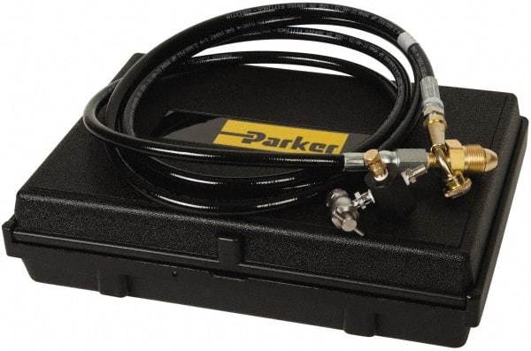 Parker - Accumulator Charging & Gauge Assembly - Pressure Gauge Not Included, Use with Hydraulic Accumulators - Top Tool & Supply