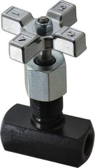 Parker - 5 GPM 1/4 Inlet Steel Hydraulic Control Valve - 1/4-18 Thread - Top Tool & Supply