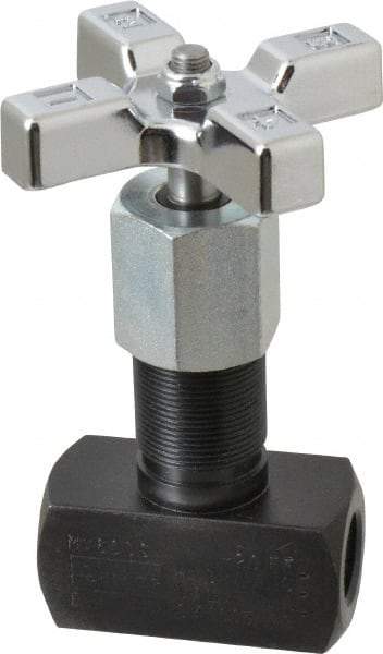 Parker - 15 GPM 1/2 Inlet Steel Hydraulic Control Valve - 1/2-14 Thread - Top Tool & Supply