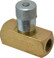 Parker - 8 GPM 3/8 Inlet Brass Hydraulic Control Valve - 3/8-18 Thread - Top Tool & Supply