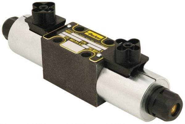 Parker - 19 GPM Nitrile Hydraulic Control Valve - 1.81" Wide x 9.62" Long - Top Tool & Supply