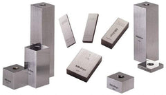 Mitutoyo - 0.21" Rectangular Steel Gage Block - Accuracy Grade AS-1, Includes Certificate of Inspection - Top Tool & Supply