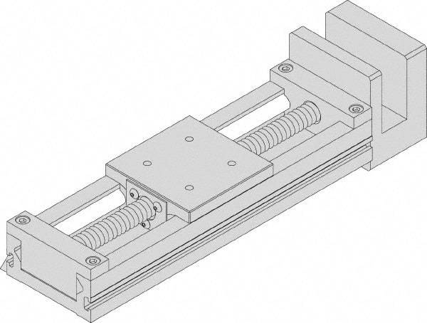 Thomson Industries - Micro Stage Linear Guide - 200mm Long x 2.362" Wide - Top Tool & Supply